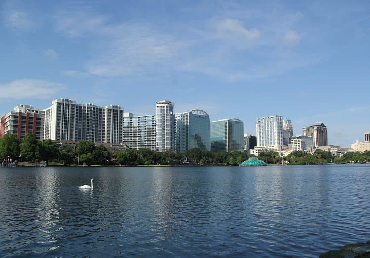 Lake Eola in Orlando